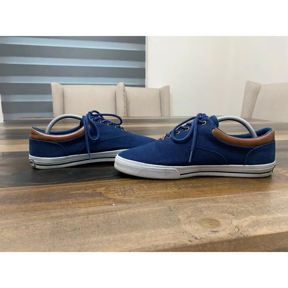 Tommy Hilfiger Canvas Sneakers Casual Shoes Navy Blue Dadcore Men's Size 9